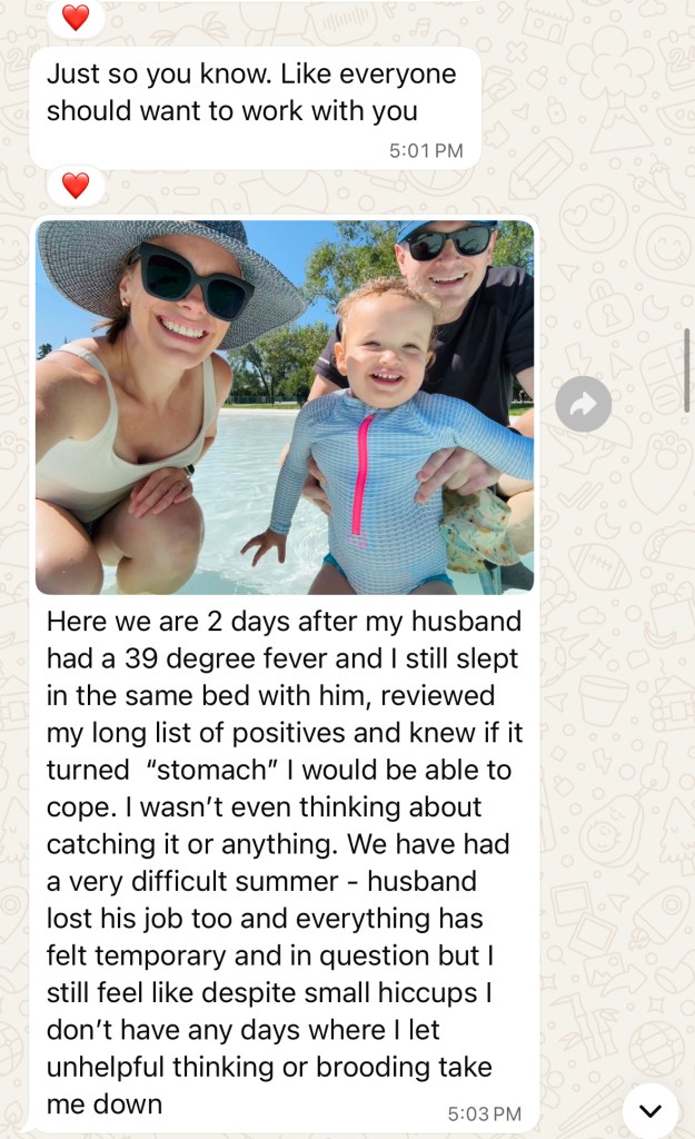 client success emetophobia recovery